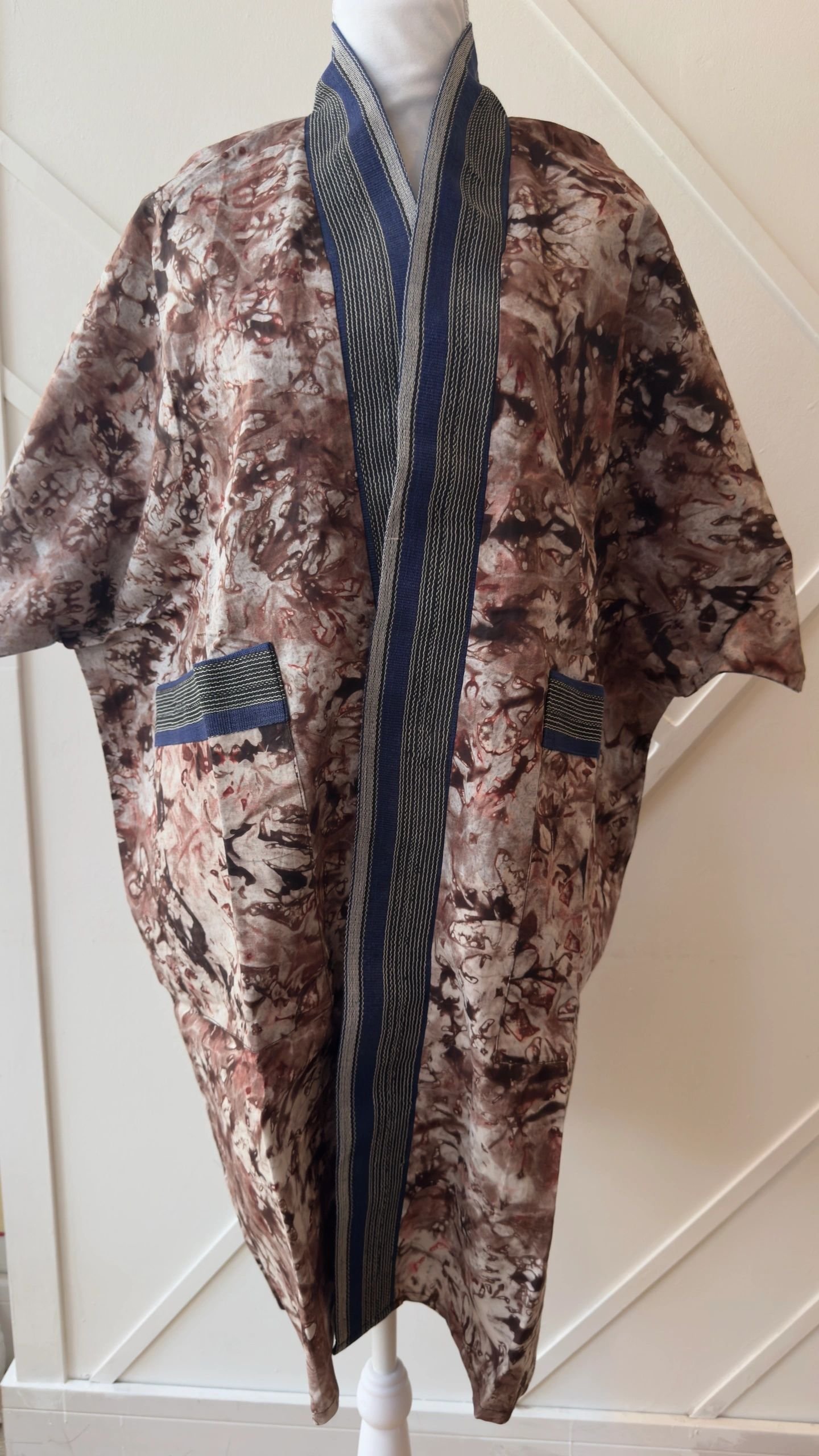 Adire Heritage Kimono - Image 3