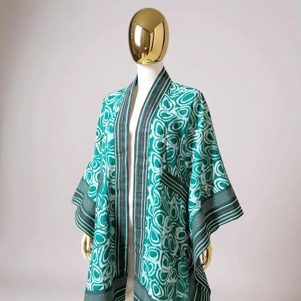 Royal Midi Kimono Jacket - Image 6