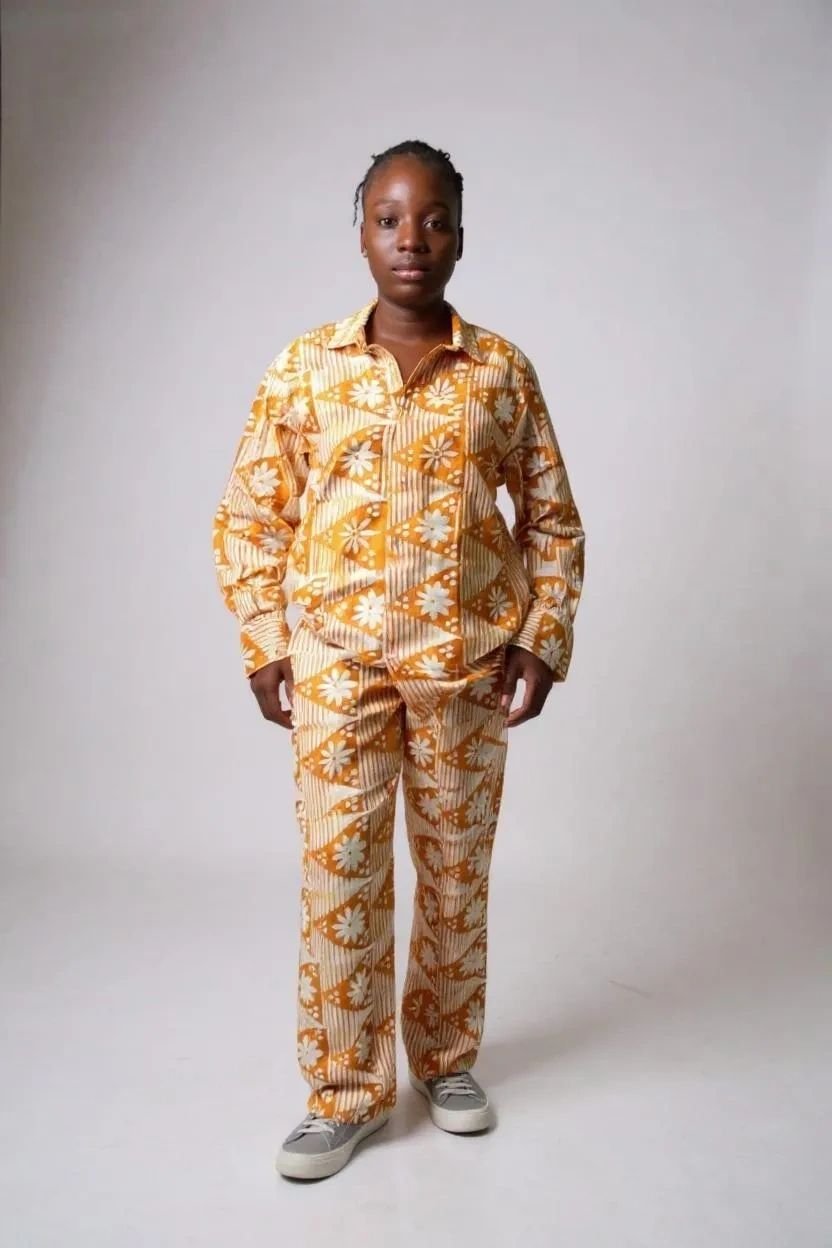 Adire Long Sleeve and Trouser - Image 7