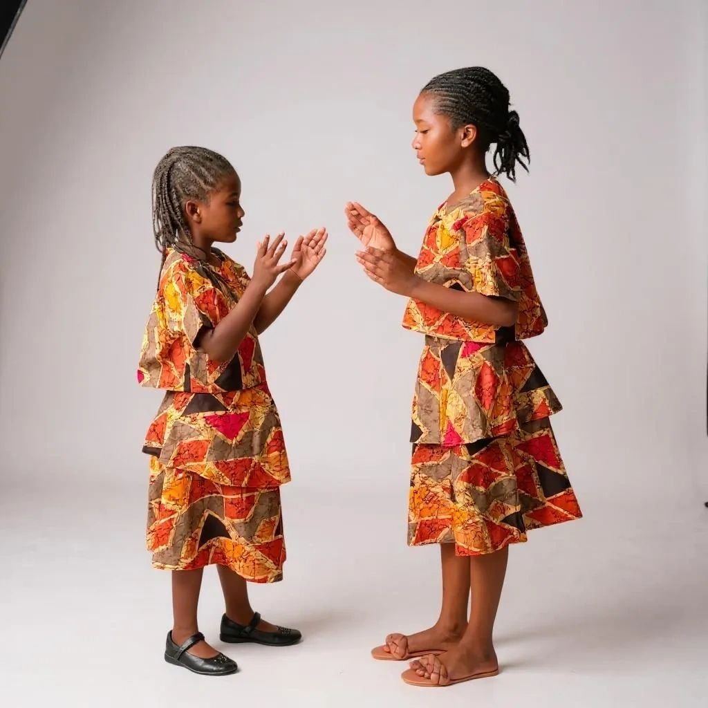 Ankara Skirt and Crop Top - Image 4