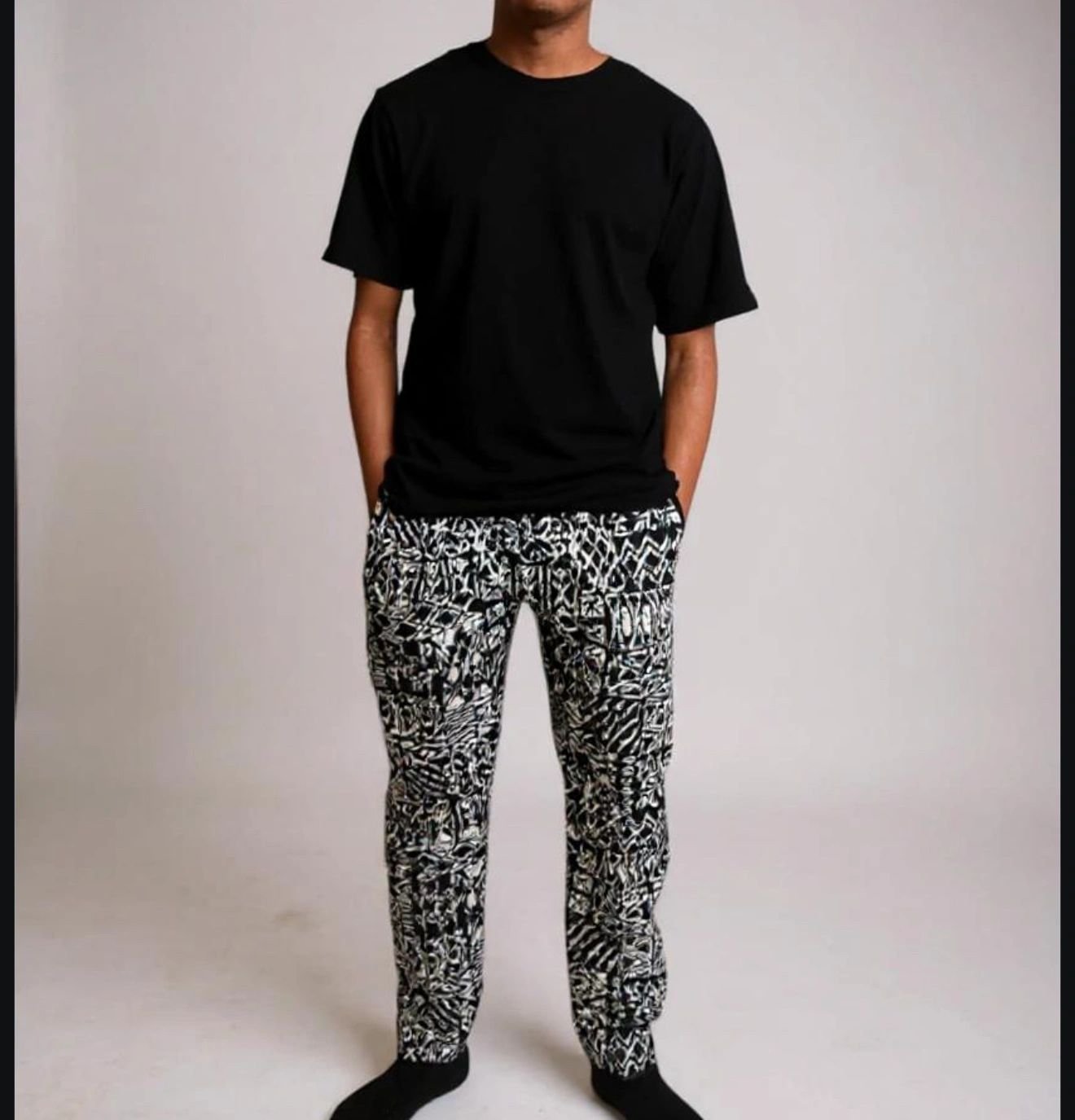 Ankara Straight cut Trouser - Image 2