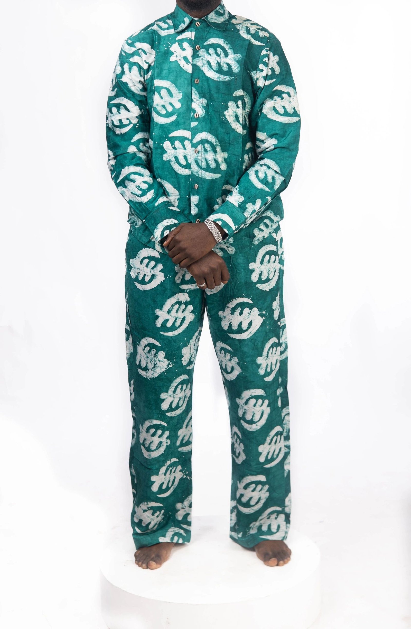 Adire Long Sleeve and Trouser - Image 10