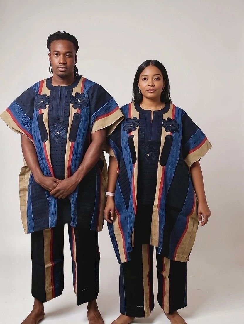 Aso Oke Danshiki & Pant Set – Royal Harmony