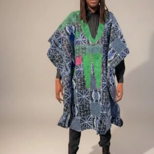 Embroidered Ankara Dashiki