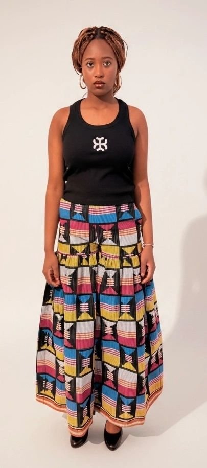 Adaora Akwete Wide-Leg Statement Pants - Image 3