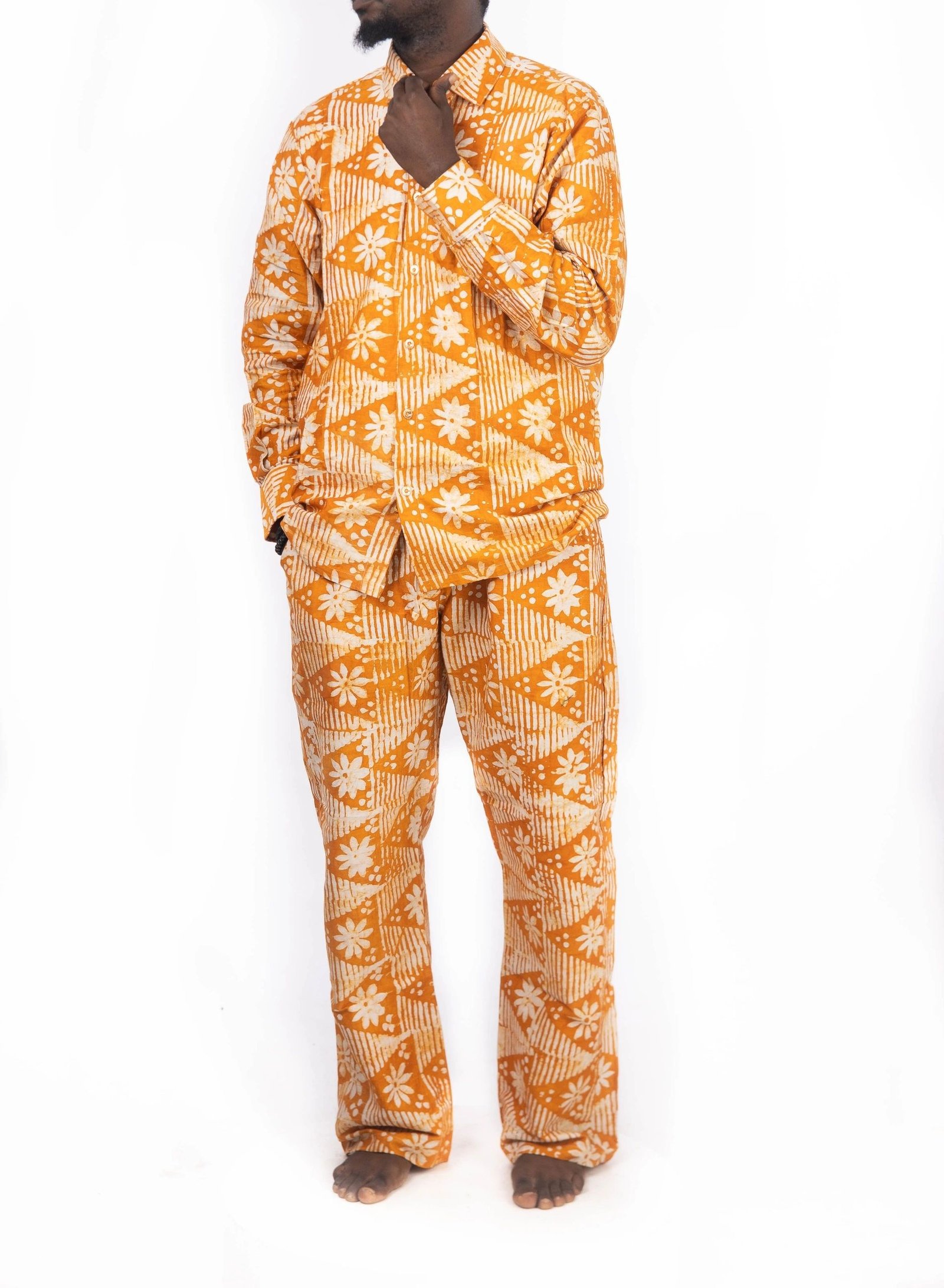 Adire Long Sleeve and Trouser - Image 4