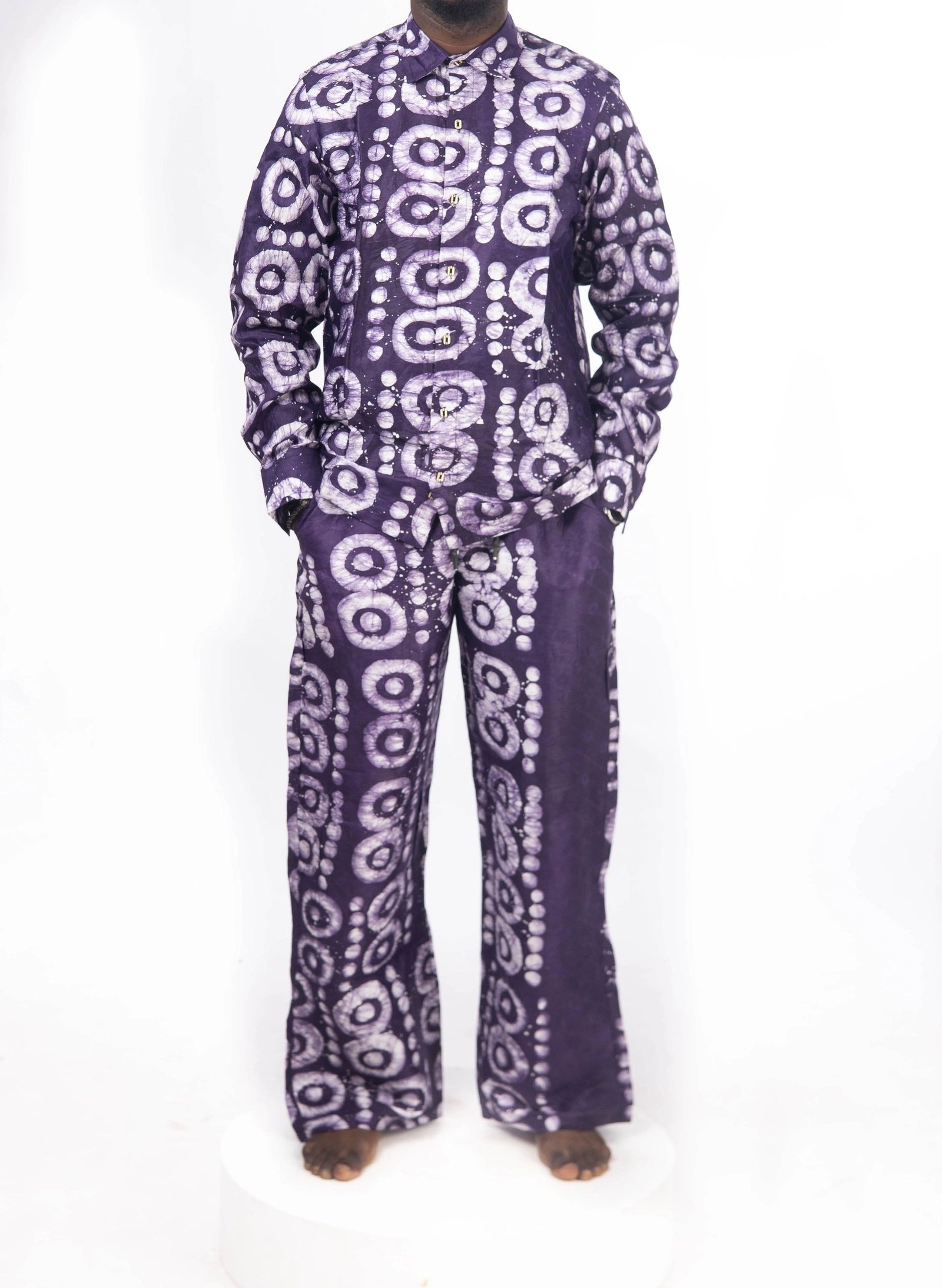 Adire Long Sleeve and Trouser - Image 8