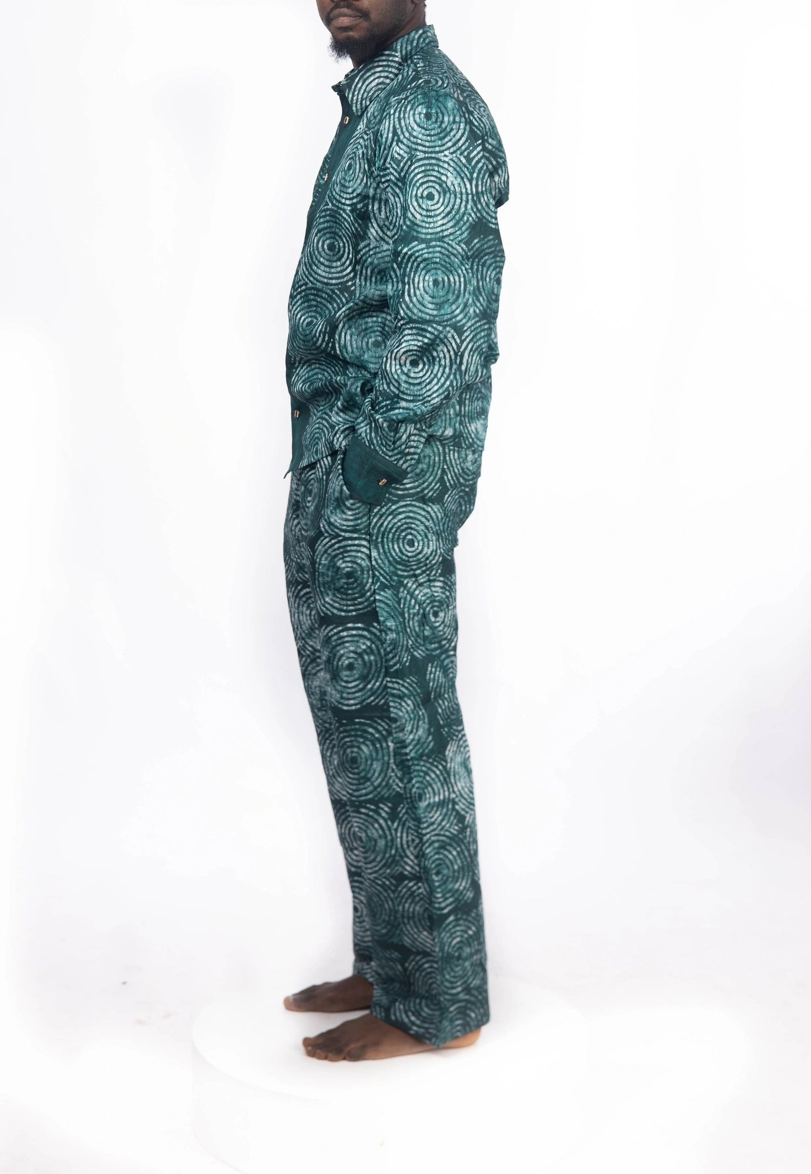 Adire Long Sleeve and Trouser - Image 2