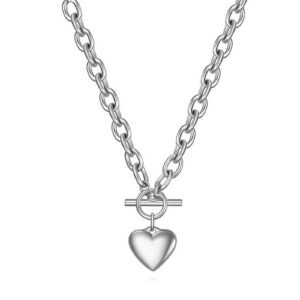 Silver Sweetheart Chain Necklace